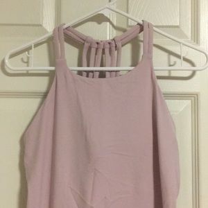 Lululemon high neck tank with built in bra